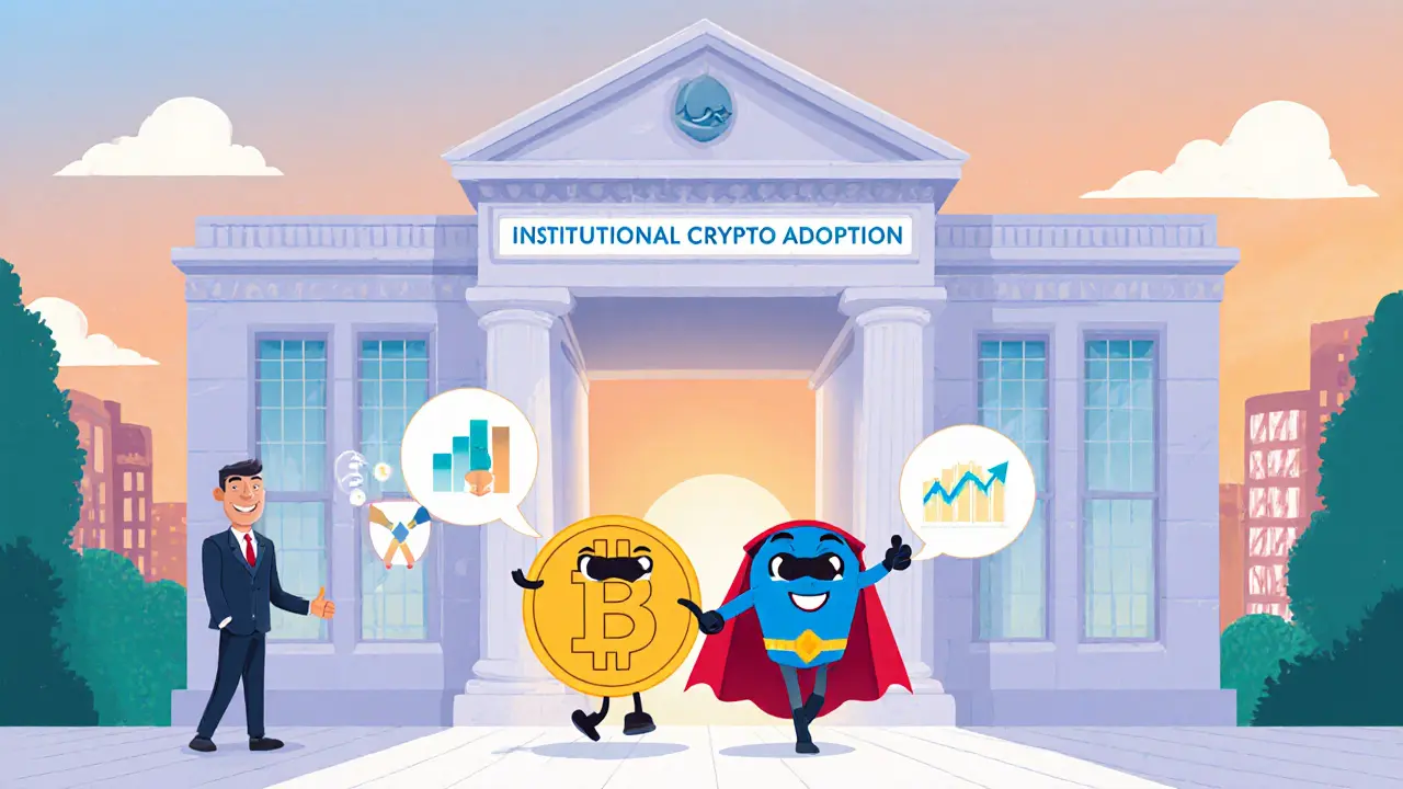 Why Institutional Crypto Adoption Is Changing Finance in 2025