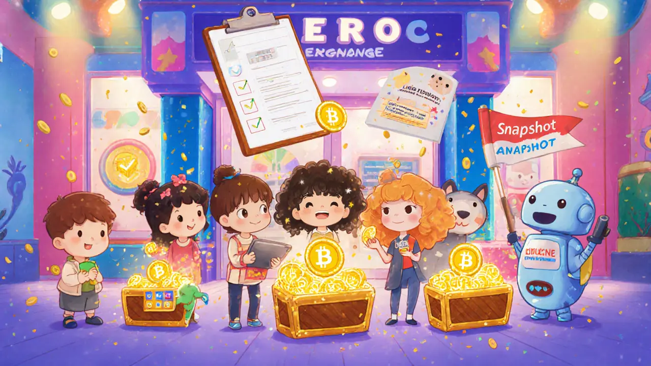 Direct Community Airdrop Mechanics