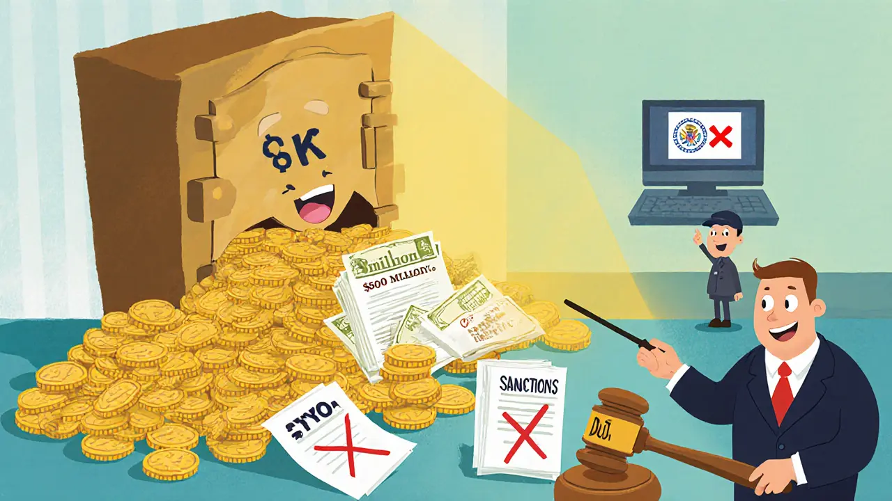 Vault spills 0 million coins as DOJ judge points at KYC papers.