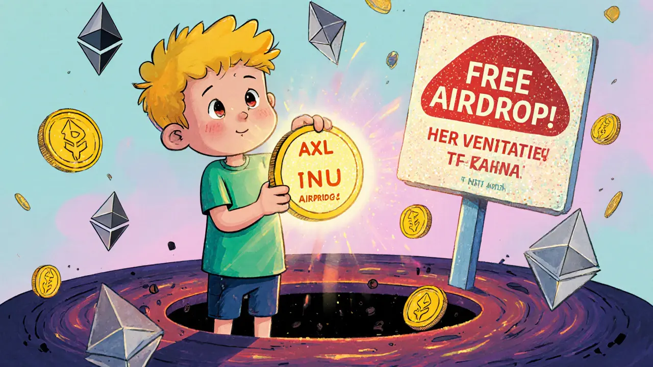 AXL INU New Year's Eve Airdrop: Scam Alert and What Really Happened