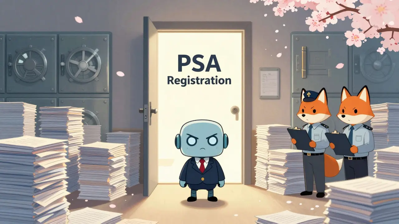 PSA Registration Requirements for Crypto Exchanges in Japan 2025