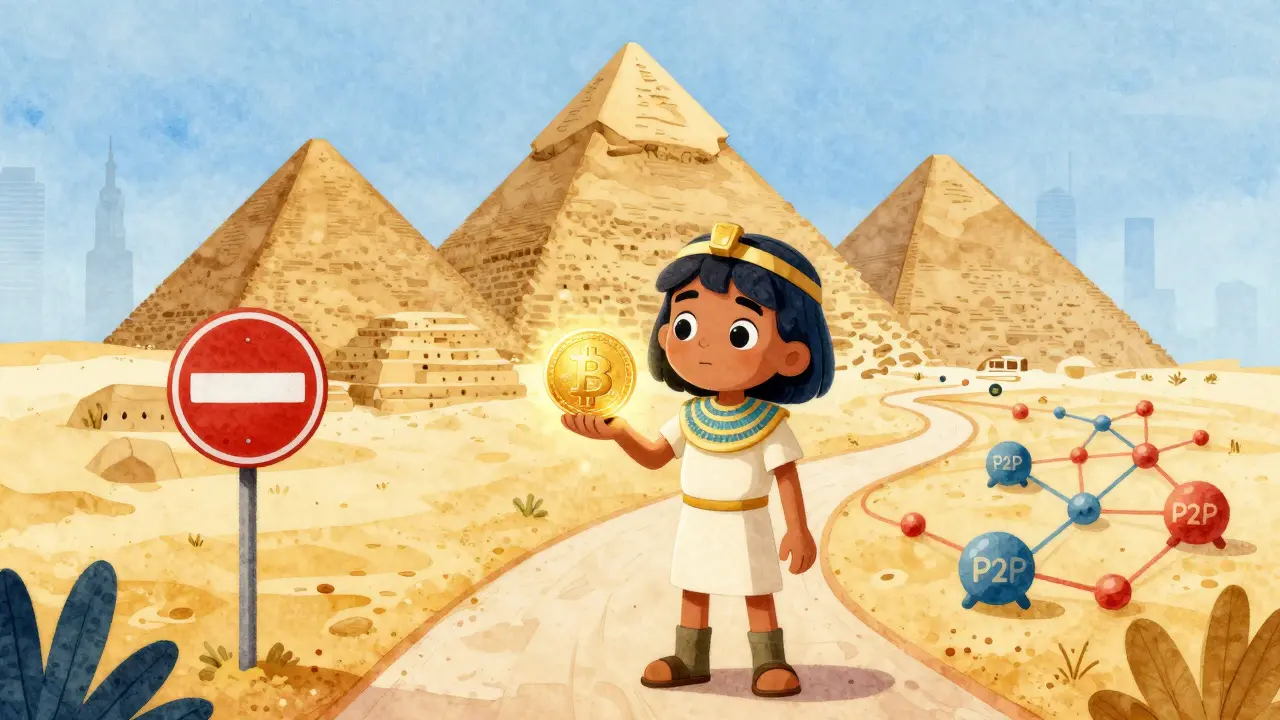 How Egyptians Trade Crypto Underground with P2P in 2026