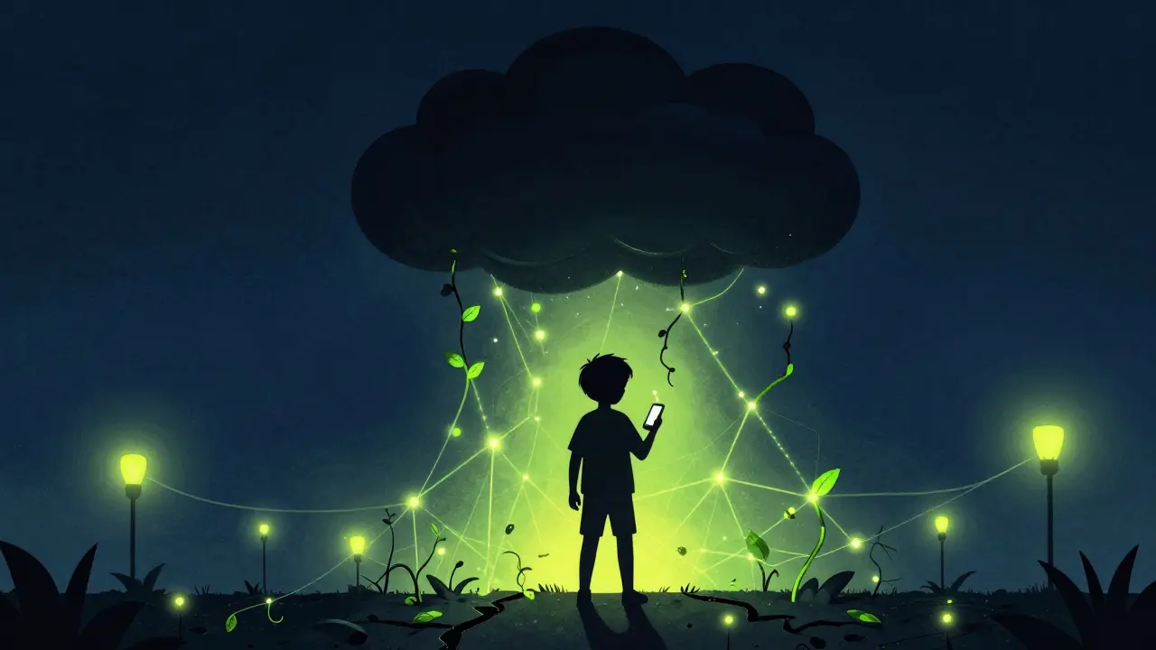 Resilient digital connections breaking through internet blackout